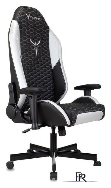 Игровое (геймерское) кресло Knight Neon (черный/серебристый) - Изображение №17 — Интернет-магазин ПроЗаказ