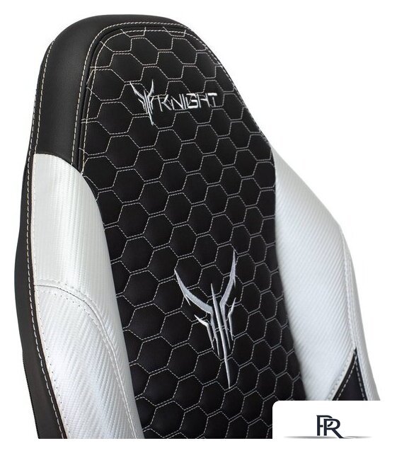 Игровое (геймерское) кресло Knight Neon (черный/серебристый) - Изображение №15 — Интернет-магазин ПроЗаказ