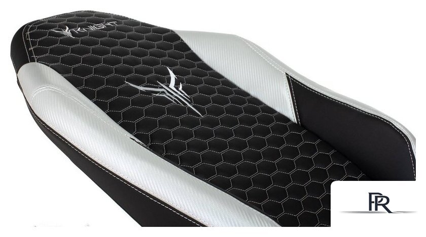 Игровое (геймерское) кресло Knight Neon (черный/серебристый) - Изображение №14 — Интернет-магазин ПроЗаказ