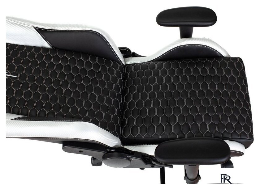 Игровое (геймерское) кресло Knight Neon (черный/серебристый) - Изображение №9 — Интернет-магазин ПроЗаказ