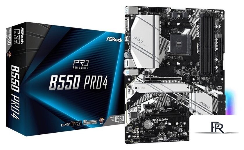 Материнская плата ASRock B550 Pro4 - Изображение №2 — Интернет-магазин ПроЗаказ