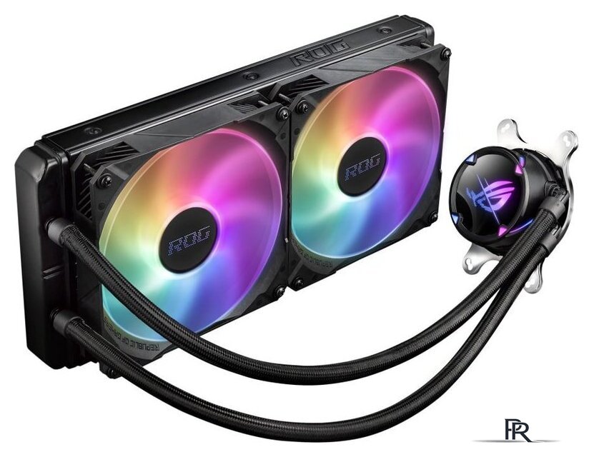 Система жидкостного охлаждения для процессора ASUS ROG Strix LC II 280 ARGB - Изображение №2 — Интернет-магазин ПроЗаказ