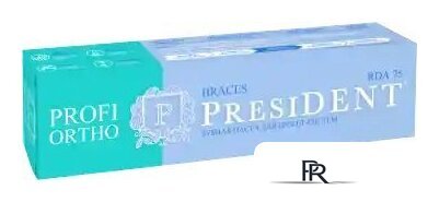 Зубная паста PresiDent Ortho Braces 50 мл - Изображение №1 — Интернет-магазин ПроЗаказ