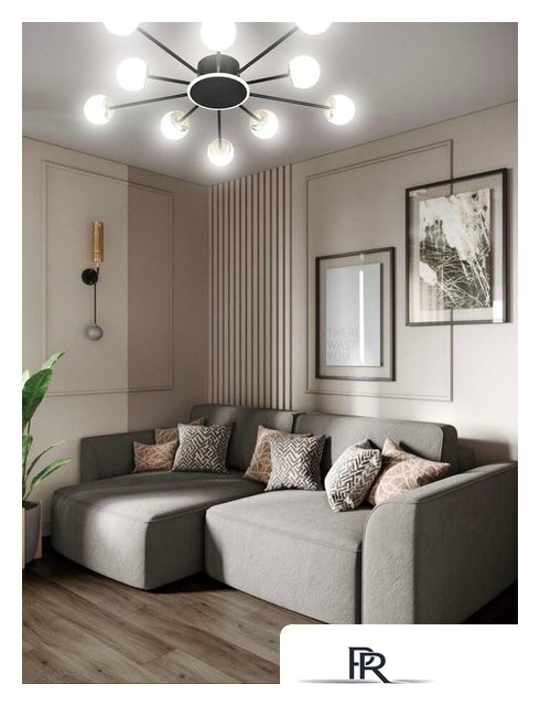 Припотолочная люстра Aitin Pro L73058/10C (черный/хром) - Изображение №2 — Интернет-магазин ПроЗаказ