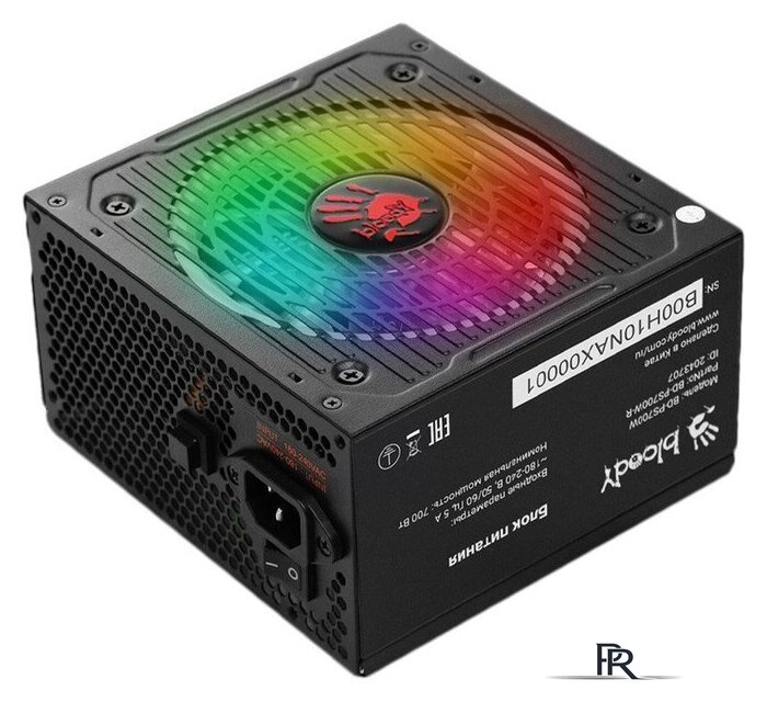Блок питания A4Tech Bloody BD-PS700W-R - Изображение №1 — Интернет-магазин ПроЗаказ