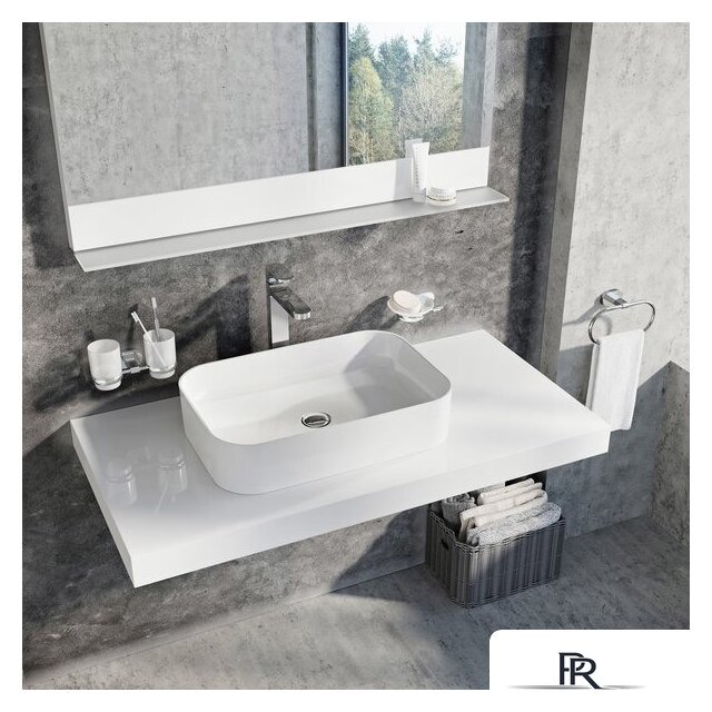 Умывальник Ravak Ceramic Slim R XJX01155002 - Изображение №4 — Интернет-магазин ПроЗаказ