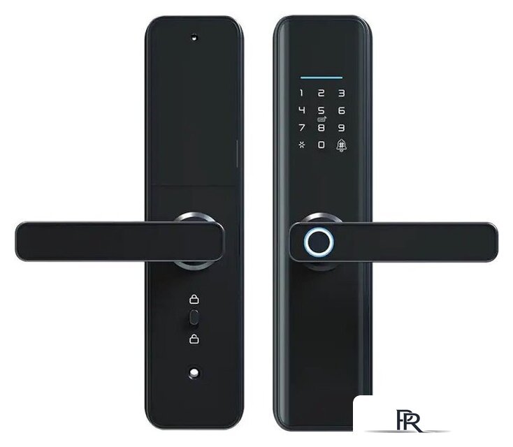 Дверной замок Roome Tuya Digital Fingerprint Lock X6 (черный) - Изображение №1 — Интернет-магазин ПроЗаказ