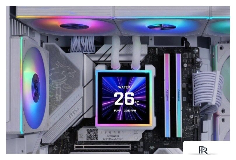 Система жидкостного охлаждения для процессора Lian Li HydroShift II LCD-S 360CL G89.GHS2LCDS36CW.R0 - Изображение №6 — Интернет-магазин ПроЗаказ