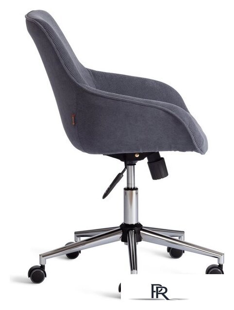 Офисное кресло TetChair Dublin хром/вельвет (графит) - Изображение №10 — Интернет-магазин ПроЗаказ