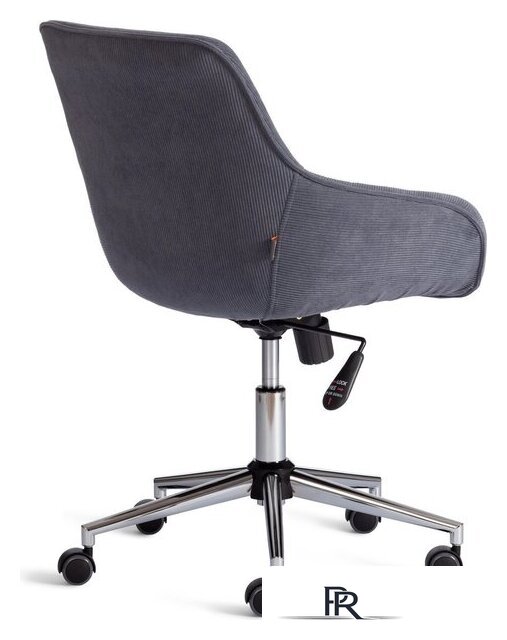 Офисное кресло TetChair Dublin хром/вельвет (графит) - Изображение №11 — Интернет-магазин ПроЗаказ