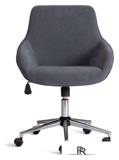 Офисное кресло TetChair Dublin хром/вельвет (графит) - Изображение №9 — Интернет-магазин ПроЗаказ