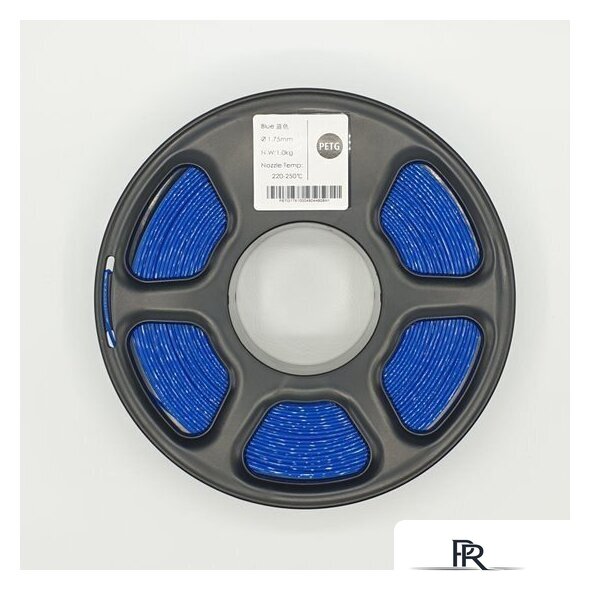 Пластик Mitek PETG (1.75мм, 1кг, синий прозрачный) - Изображение №3 — Интернет-магазин ПроЗаказ