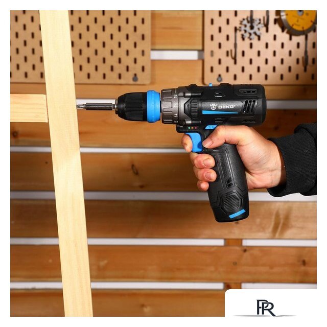 Дрель-шуруповерт Deko DKCD12V PRO 083-1004 (с 2-мя АКБ 1.5Ач, кейс) - Изображение №8 — Интернет-магазин ПроЗаказ