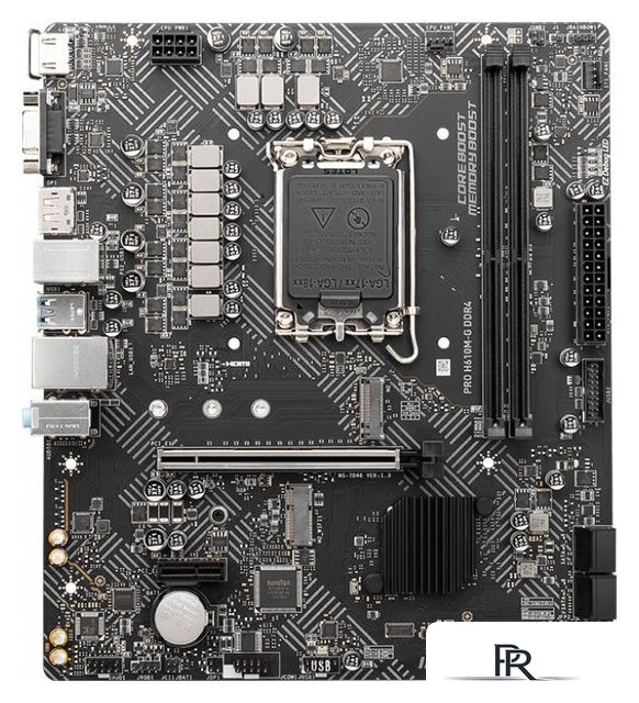 Материнская плата MSI PRO H610M-G DDR4 - Изображение №1 — Интернет-магазин ПроЗаказ