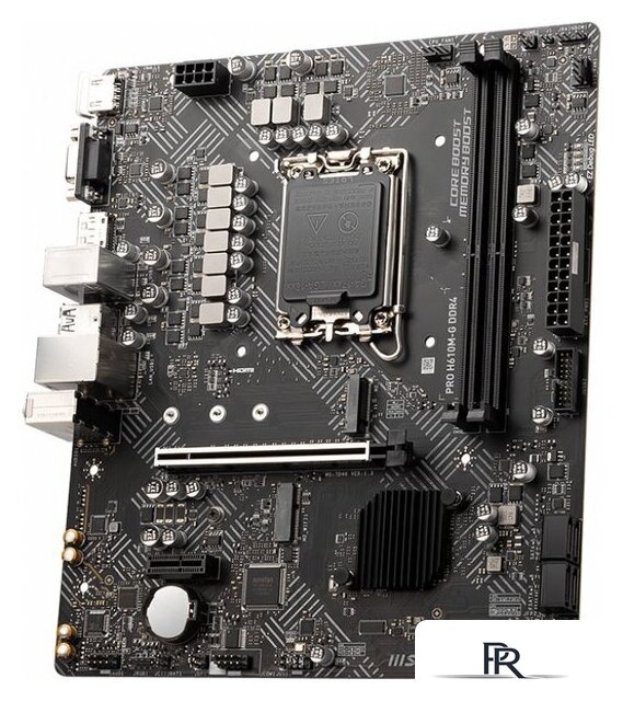 Материнская плата MSI PRO H610M-G DDR4 - Изображение №2 — Интернет-магазин ПроЗаказ
