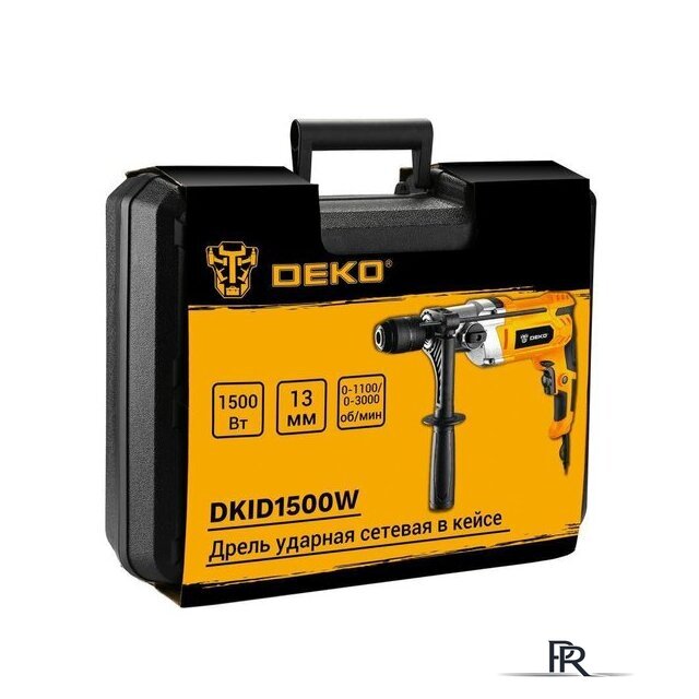 Ударная дрель Deko DKID1500W 063-4322 - Изображение №2 — Интернет-магазин ПроЗаказ