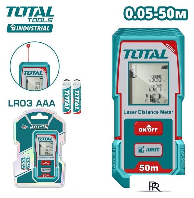 Лазерный дальномер Total TMT55016 - Изображение №1 — Интернет-магазин ПроЗаказ