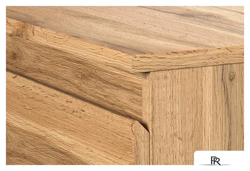 Комод НК-Мебель Stern Т-8 5-я 72676287 (16 мм, дуб вотан) - Изображение №3 — Интернет-магазин ПроЗаказ