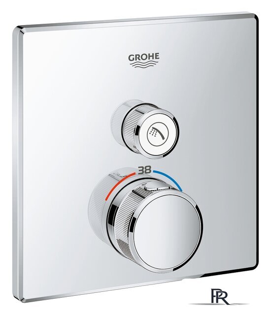 Смеситель без скрытого механизма Grohe Grohtherm SmartControl 29123000 - Изображение №1 — Интернет-магазин ПроЗаказ