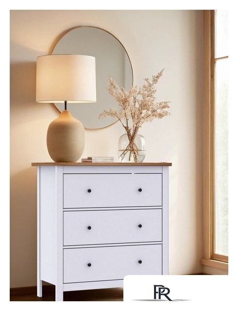 Комод Mio Tesoro Сага 2.08.02.020.14 (белый/ясень) - Изображение №4 — Интернет-магазин ПроЗаказ