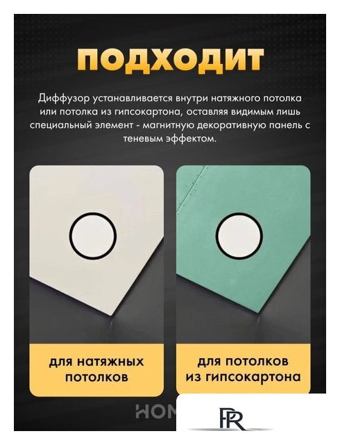 Вентиляционная решетка HOMY AIR круглый A125WR d200 (белая) - Изображение №6 — Интернет-магазин ПроЗаказ