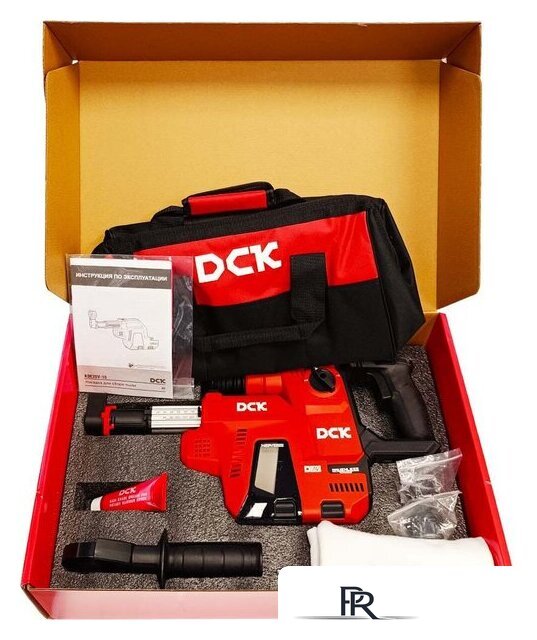 Перфоратор DCK KRH20V-26 Type Z KIT (без АКБ, сумка) - Изображение №9 — Интернет-магазин ПроЗаказ