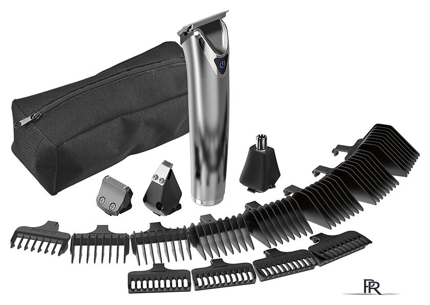 Триммер для бороды и усов Wahl Trimmer Stainless Steel Li-Ion [9818-116] - Изображение №4 — Интернет-магазин ПроЗаказ