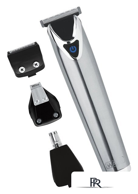 Триммер для бороды и усов Wahl Trimmer Stainless Steel Li-Ion [9818-116] - Изображение №6 — Интернет-магазин ПроЗаказ