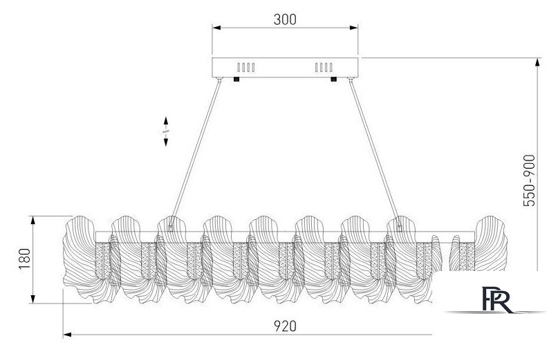 Подвесная люстра Bogate's 90376/1 - Изображение №6 — Интернет-магазин ПроЗаказ