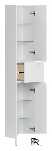  Belux Шкаф-пенал Минск П 30-01 (1, белый глянцевый) - Изображение №2 — Интернет-магазин ПроЗаказ