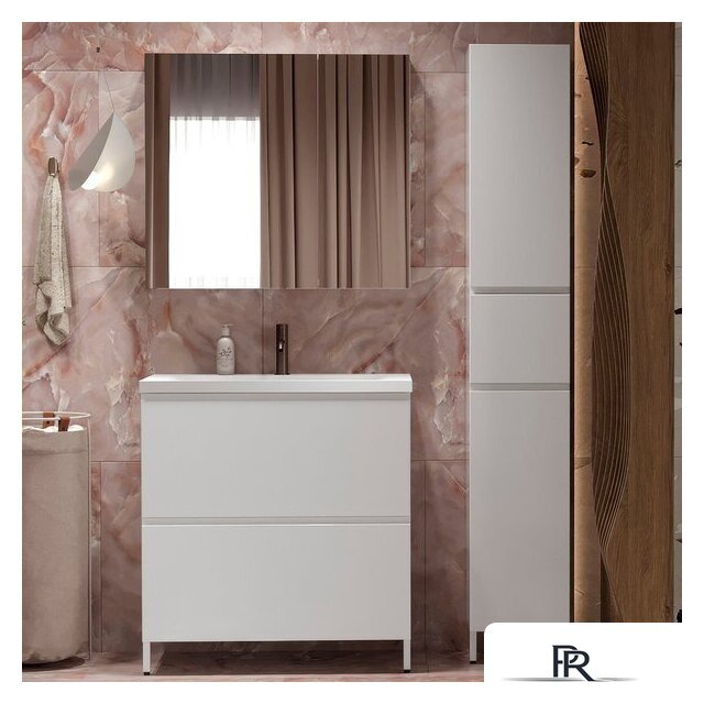  Belux Шкаф-пенал Минск П 30-01 (1, белый глянцевый) - Изображение №3 — Интернет-магазин ПроЗаказ