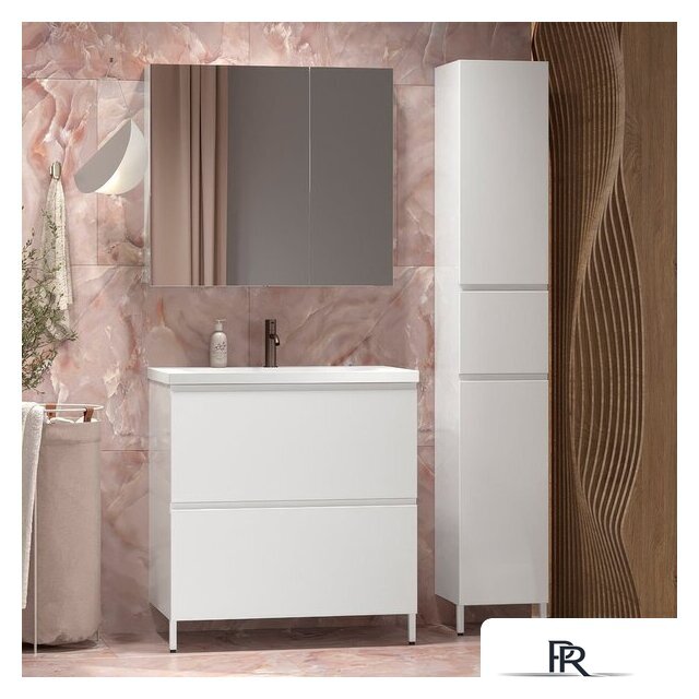  Belux Шкаф-пенал Минск П 30-01 (1, белый глянцевый) - Изображение №4 — Интернет-магазин ПроЗаказ