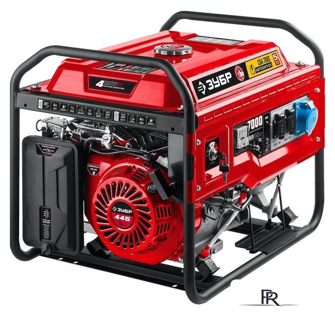 Бензиновый генератор Зубр СБА-7000 - Изображение №1 — Интернет-магазин ПроЗаказ