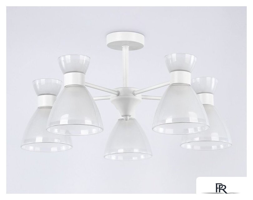 Припотолочная люстра Ambrella light TR3179/5 WH (белый) - Изображение №4 — Интернет-магазин ПроЗаказ
