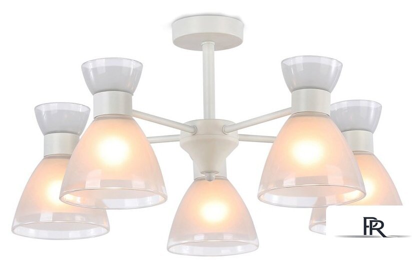 Припотолочная люстра Ambrella light TR3179/5 WH (белый) - Изображение №1 — Интернет-магазин ПроЗаказ
