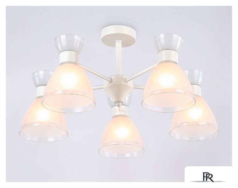 Припотолочная люстра Ambrella light TR3179/5 WH (белый) - Изображение №2 — Интернет-магазин ПроЗаказ