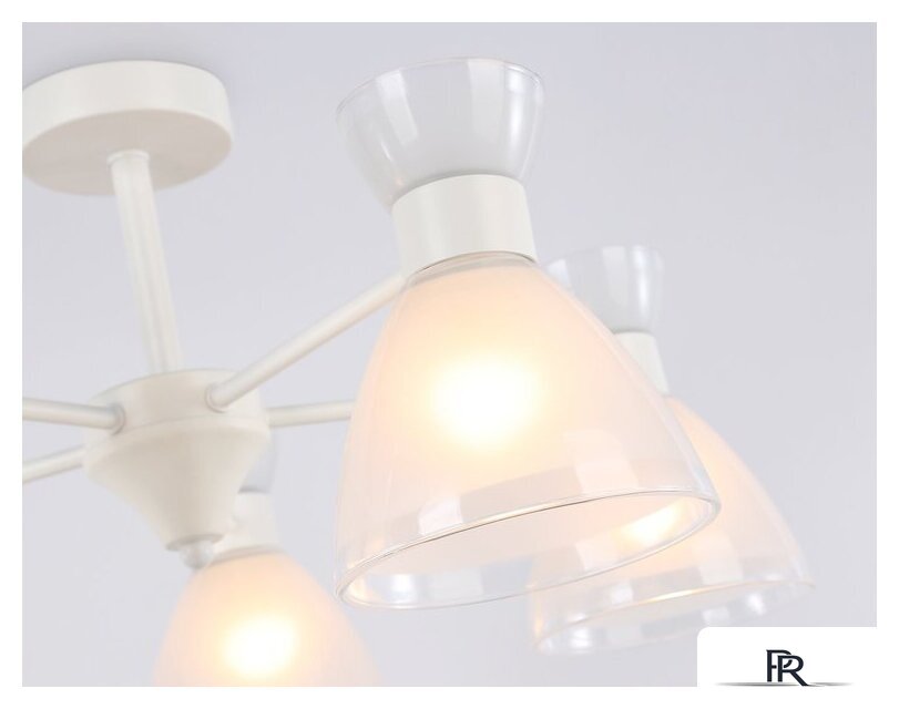 Припотолочная люстра Ambrella light TR3179/5 WH (белый) - Изображение №5 — Интернет-магазин ПроЗаказ