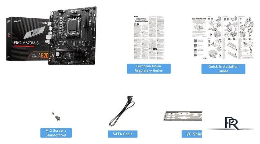 Материнская плата MSI Pro A620M-B - Изображение №2 — Интернет-магазин ПроЗаказ