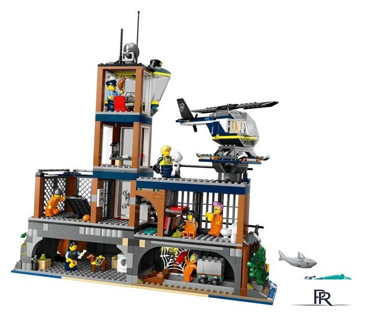 Конструктор LEGO City 60419 Полицейская тюрьма на острове - Изображение №4 — Интернет-магазин ПроЗаказ