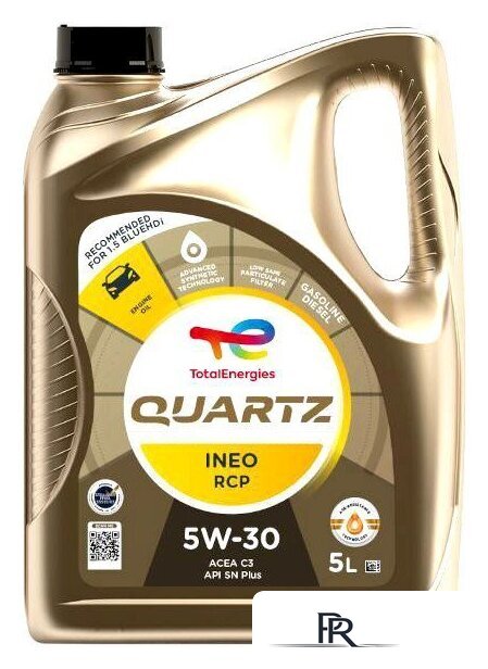 Моторное масло Total Quartz Ineo RCP 5W-30 5л - Изображение №1 — Интернет-магазин ПроЗаказ