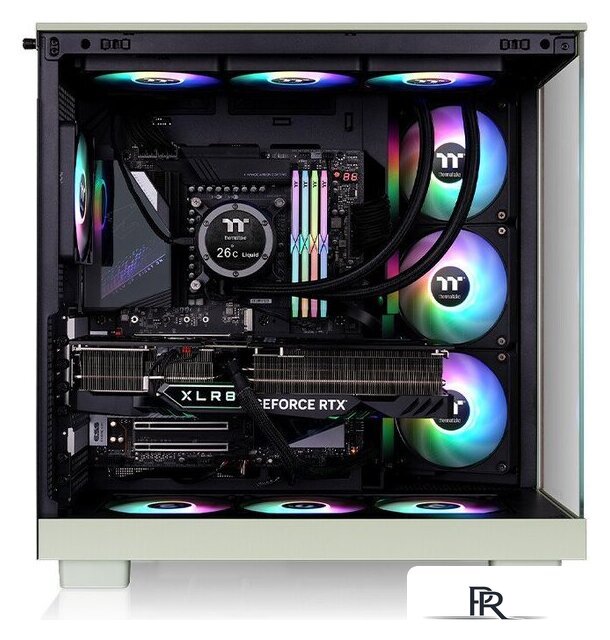 Корпус Thermaltake View 380 XL WS ARGB Matcha Green CA-11E-00MEWN-WS - Изображение №7 — Интернет-магазин ПроЗаказ