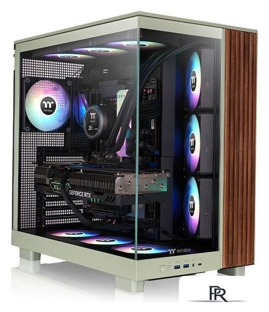 Корпус Thermaltake View 380 XL WS ARGB Matcha Green CA-11E-00MEWN-WS - Изображение №1 — Интернет-магазин ПроЗаказ
