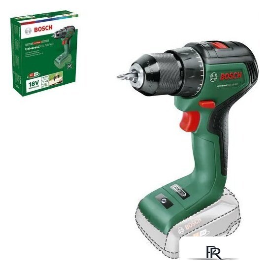 Дрель-шуруповерт Bosch UniversalDrill 18V-60 06039D7000 (без АКБ) - Изображение №1 — Интернет-магазин ПроЗаказ