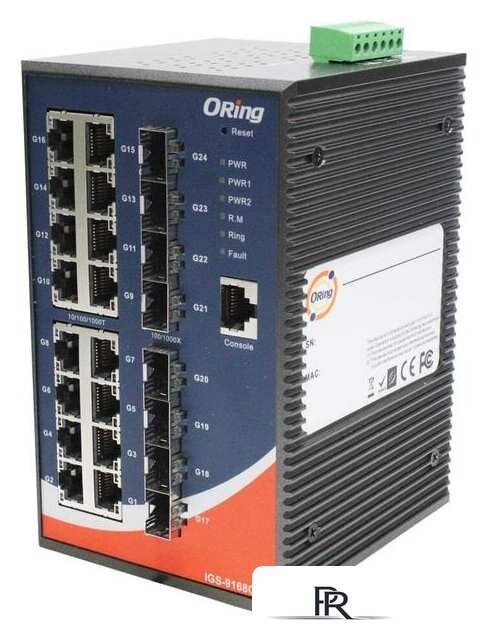 Управляемый коммутатор 2-го уровня ORing IGS-9168GP - Изображение №1 — Интернет-магазин ПроЗаказ