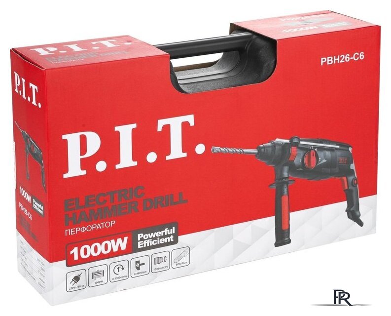 Перфоратор P.I.T. PBH26-C6 (кейс) - Изображение №7 — Интернет-магазин ПроЗаказ
