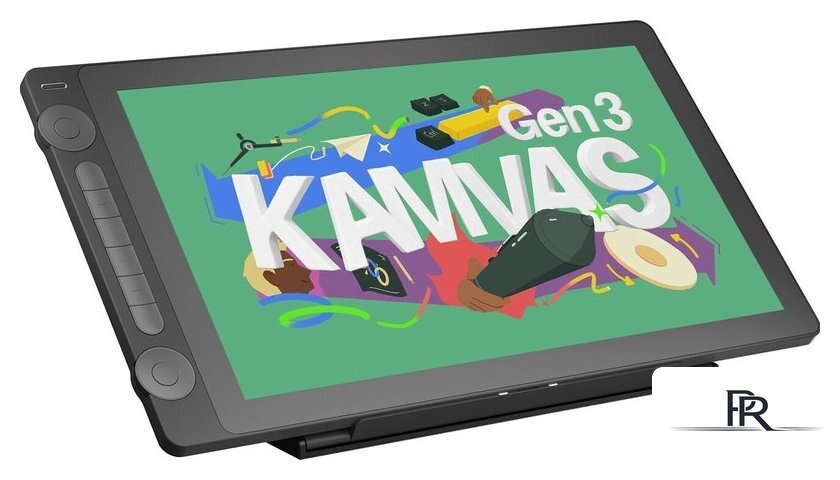 Графический монитор Huion Kamvas 16 Gen 3 GS1563 (черный) - Изображение №3 — Интернет-магазин ПроЗаказ