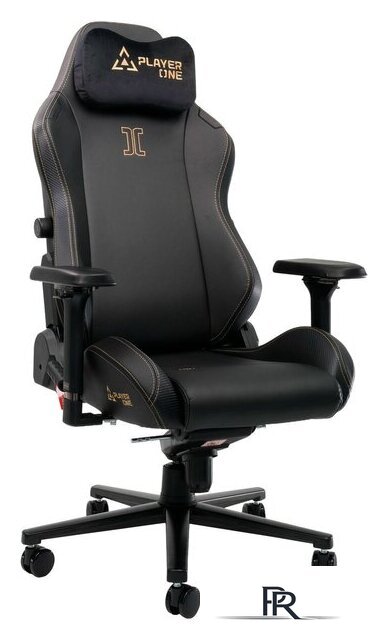 Игровое (геймерское) кресло Evolution Player One X-Base (черный) - Изображение №1 — Интернет-магазин ПроЗаказ