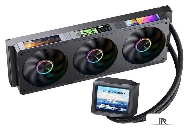 Система жидкостного охлаждения для процессора Jonsbo TF3-360SCB (черный) - Изображение №1 — Интернет-магазин ПроЗаказ