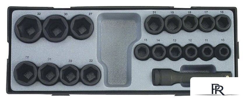 Набор трещотка с головками Force T4193 (19 предметов) - Изображение №1 — Интернет-магазин ПроЗаказ