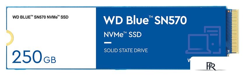 SSD WD Blue SN570 250GB WDS250G3B0C - Изображение №1 — Интернет-магазин ПроЗаказ